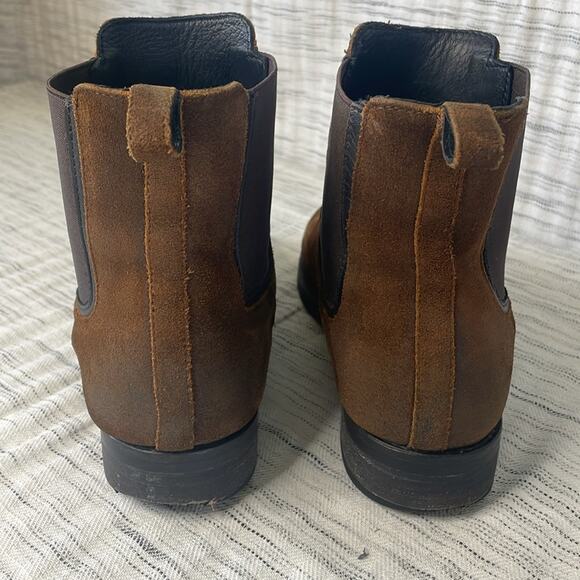 Thursday Boot Company Duchess Chelsea Boots Pull On Brown Leather Women's 9.5 - Picture 7 of 12